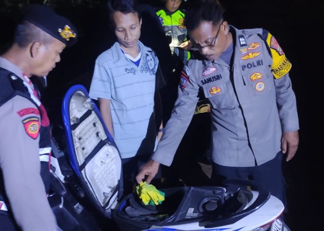 Polsek Pondok Aren Laksanakan Patroli Cipta Kondisi dan Operasi Kejahatan Jalanan