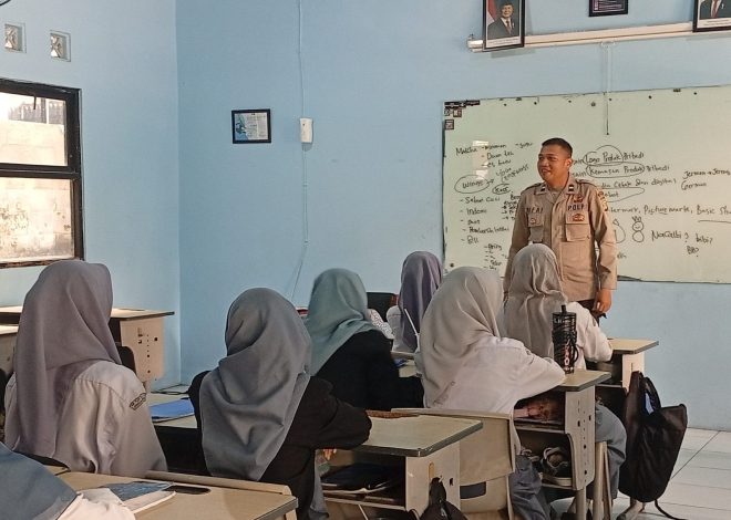 Sat Binmas Tangsel Edukasi Pelajar SMK Plus BLM Cegah Tawuran dan Kenakalan Remaja