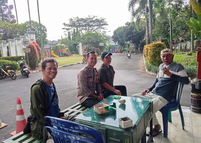 Cooling System dan KRYD Polsek Serpong Perkuat Sinergi Warga Jaga Kamtibmas Lingkungan