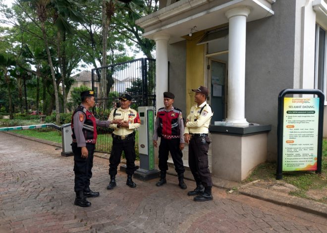 Patroli Strong Point Polsek Kelapa Dua Tingkatkan Keamanan Permukiman dan Perbatasan Wilayah
