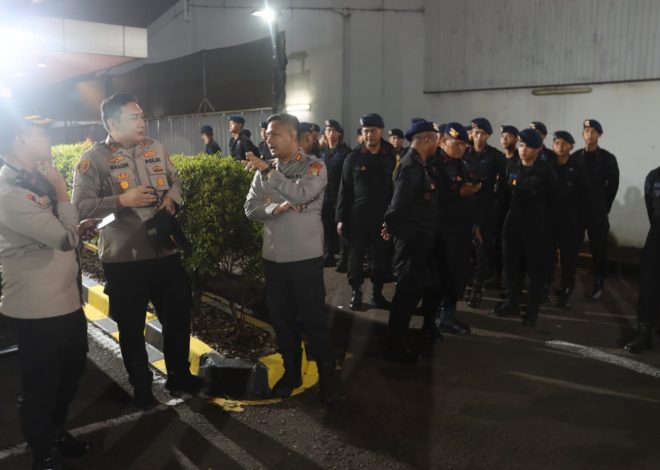 Kapolres Tangsel Patroli Langsung Kawal Kepulangan The Jak Mania, Situasi Aman dan Kondusif