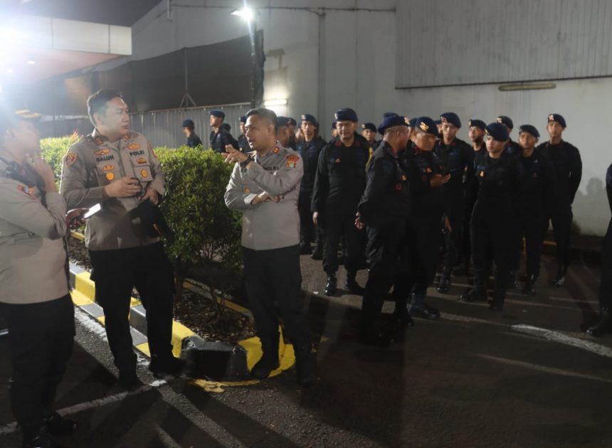 Kapolres Tangsel Patroli Langsung Kawal Kepulangan The Jak Mania, Situasi Aman dan Kondusif