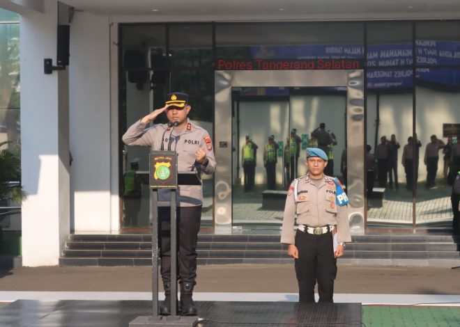 Polres Tangsel Kerahkan 330 Personel Amankan Malam Takbir Idul Adha 1447 H