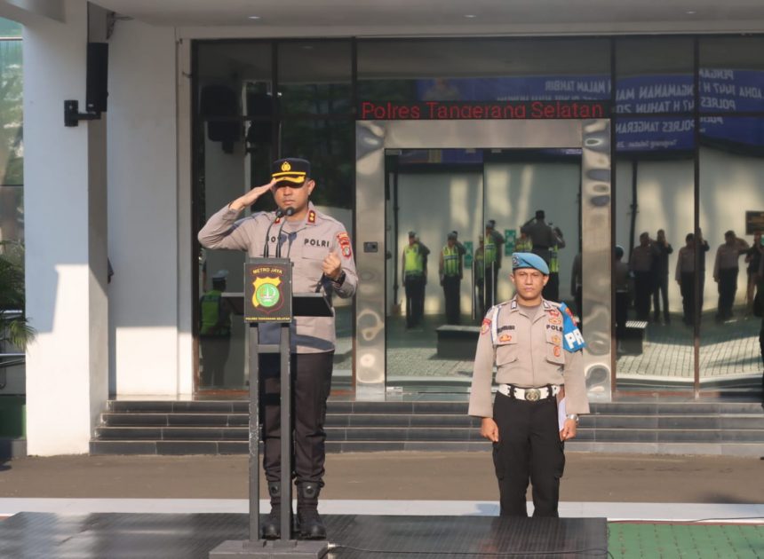 Polres Tangsel Kerahkan 330 Personel Amankan Malam Takbir Idul Adha 1447 H
