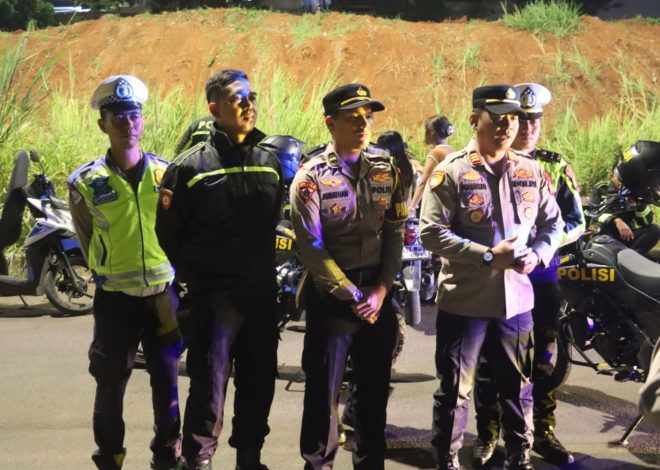 Patroli Razia Stasioner Polres Tangsel, Wujud Nyata Ciptakan Rasa Aman di Tengah Masyarakat