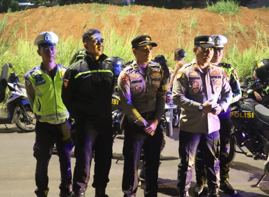 Patroli Razia Stasioner Polres Tangsel, Wujud Nyata Ciptakan Rasa Aman di Tengah Masyarakat