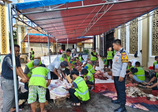 Bhabinkamtibmas Polsek Serpong Intensifkan KRYD dan DDS, Pastikan Hewan Kurban Idul Adha Aman dan Sehat
