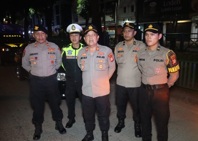 Polres Tangsel Gelar Patroli Razia Stasioner, Wujud Nyata Ciptakan Kamtibmas Yang Aman dan Kondusif 