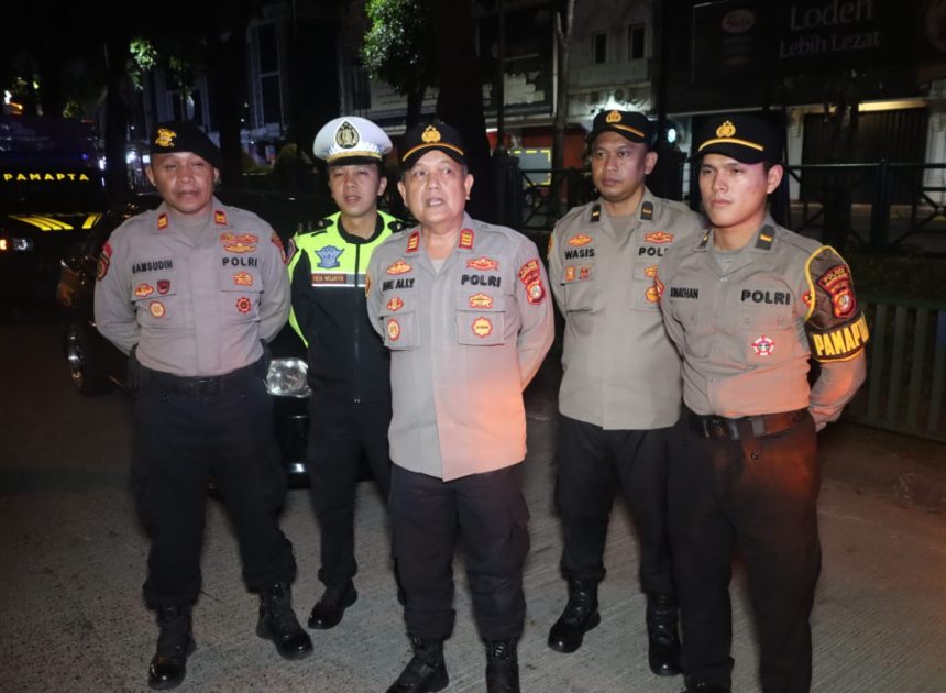Polres Tangsel Gelar Patroli Razia Stasioner, Wujud Nyata Ciptakan Kamtibmas Yang Aman dan Kondusif 