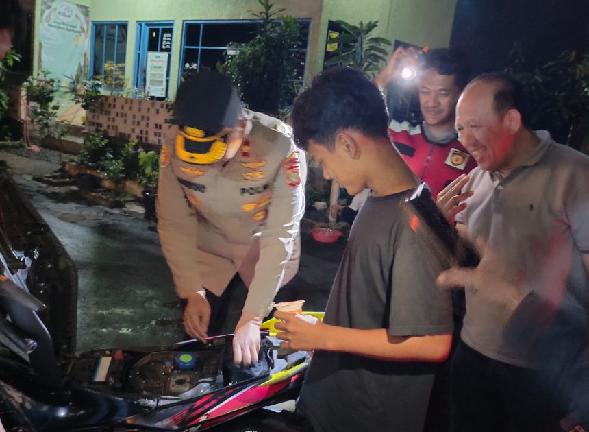 Patroli Blue Light dan Razia Stasioner Polsek Serpong, Situasi Kamtibmas Tetap Aman dan Kondusif