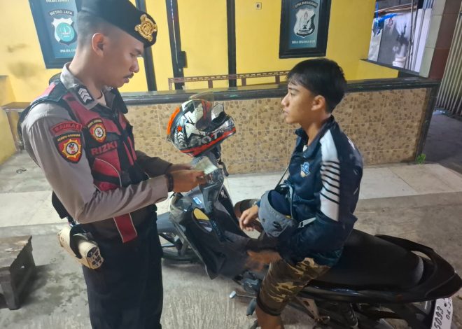 Polsek Curug Antisipasi Potensi Gangguan Kamtibmas, Empat Motor Diamankan Saat Patroli Razia Stasioner