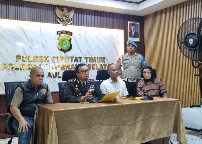 Polsek Ciputat Timur Ungkap Kasus Penipuan Penyewaan Peralatan Acara, Korban Rugi Rp65 Juta