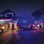 Polsek Legok Gelar Razia Stasioner Antisipasi Kejahatan Jalanan