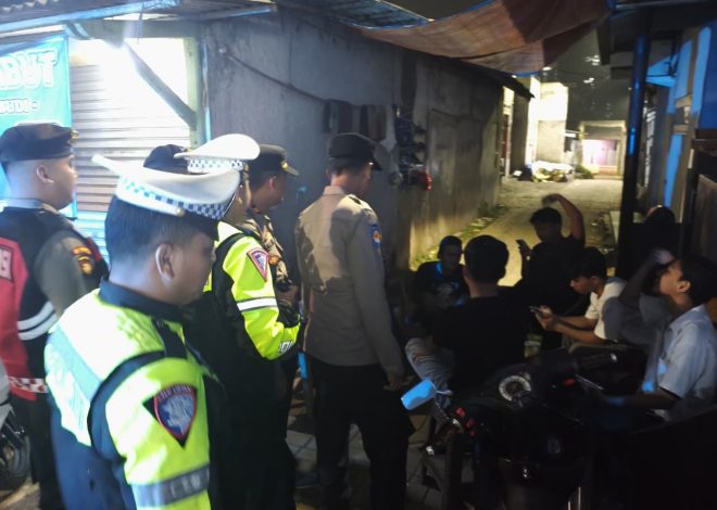Patroli Razia Stasioner Polres Tangerang Selatan Perkuat Keamanan, Ciptakan Wilayah yang Aman dan Kondusif