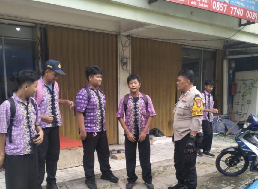 Implementasi Deklarasi CETAR, Polsek Kelapa Dua Gencarkan Edukasi Cegah Tawuran Pelajar