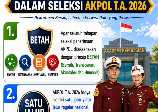 Polda Banten Tegaskan Tak Ada Kuota Khusus dalam Penerimaan Taruna Akpol 2026