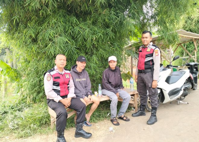 Hadir di Tengah Masyarakat, Unit Samapta Polsek Pondok Aren Perkuat Keamanan Lewat Sambang Dialogis