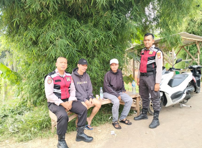 Hadir di Tengah Masyarakat, Unit Samapta Polsek Pondok Aren Perkuat Keamanan Lewat Sambang Dialogis