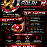 Sambut Hari Bhayangkara ke-80, Polda Banten Hadirkan Donor Darah dan Khitanan Gratis untuk Masyarakat