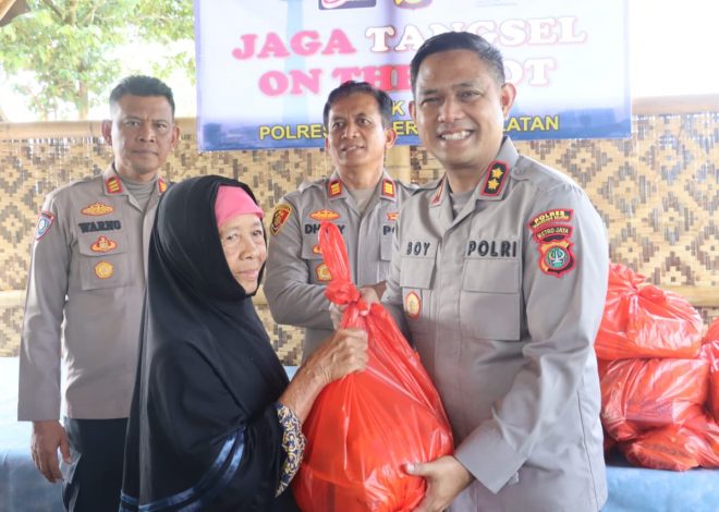 Kapolres Tangsel Gelar Jaga Tangsel On The Spot, Wujud Kehadiran Polri di Tengah Masyarakat