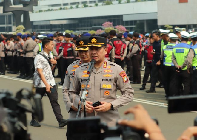 Polda Metro Jaya Siapkan 6.088 Personel, Kapolda Ingatkan Aksi Mahasiswa Dilayani Humanis