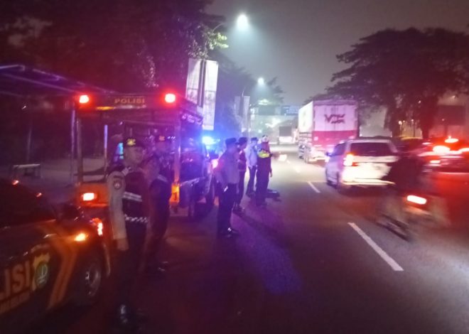 Polres Tangerang Selatan Gelar Patroli Razia Stasioner Ciptakan Kamtibmas Yang Kondusif