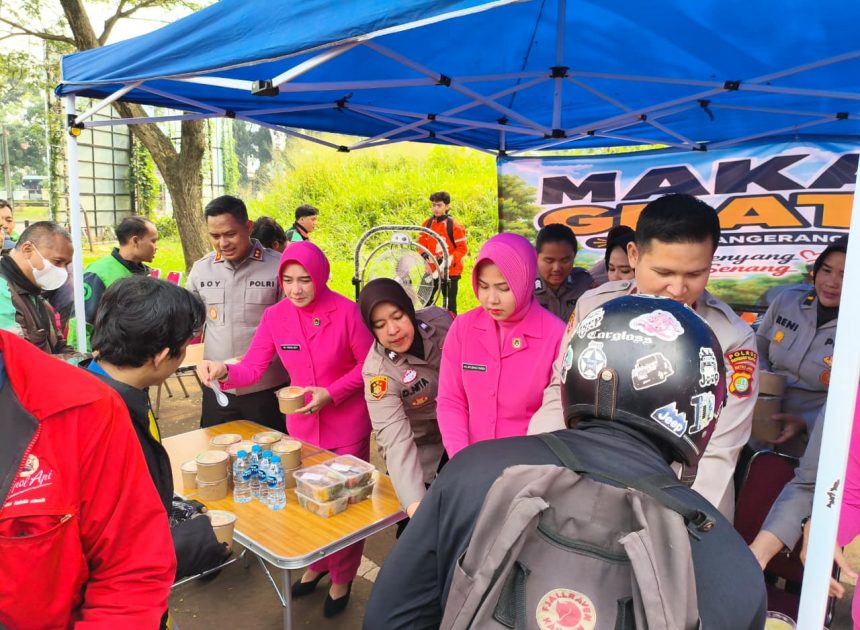 Polres Tangsel Gelar Jum’at Berbagi, Wujud Kepedulian dan Kedekatan Polri dengan Masyarakat