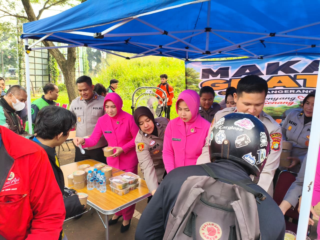 Polres Tangsel Gelar Jum’at Berbagi, Wujud Kepedulian dan Kedekatan Polri dengan Masyarakat