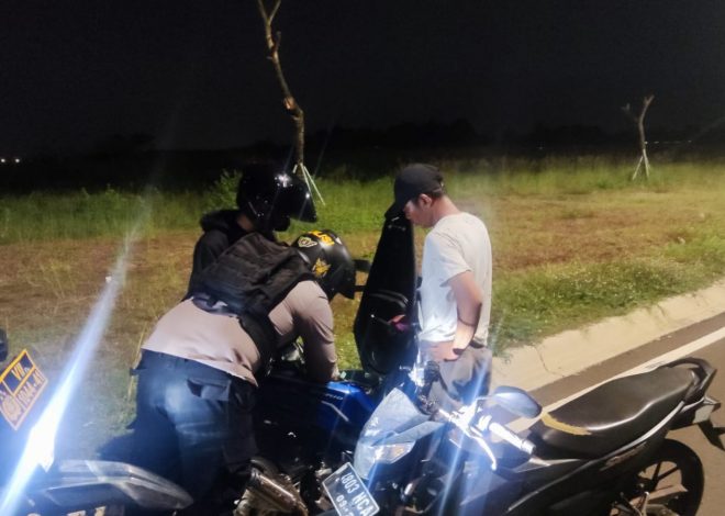 Patroli Strong Point Dini Hari, Polres Tangerang Selatan Perkuat Keamanan dan Cegah Gangguan Kamtibmas