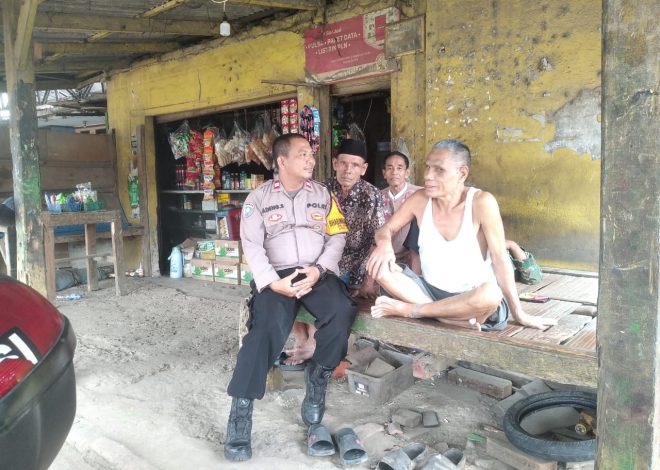 Sambang Warga di Kp. Bungaok, Bhabinkamtibmas Perkuat Sinergi Cegah Kejahatan 3C