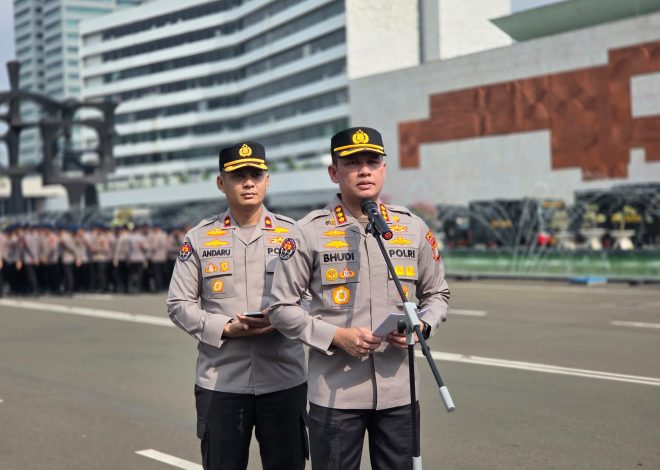 Polda Metro Jaya Siapkan 4.961 Personel Gabungan Layani Aksi Unras di Jakarta