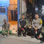 Bhabinkamtibmas Pondok Benda Laksanakan Pengecekan Poskamling Terpadu Jaga Jakarta+