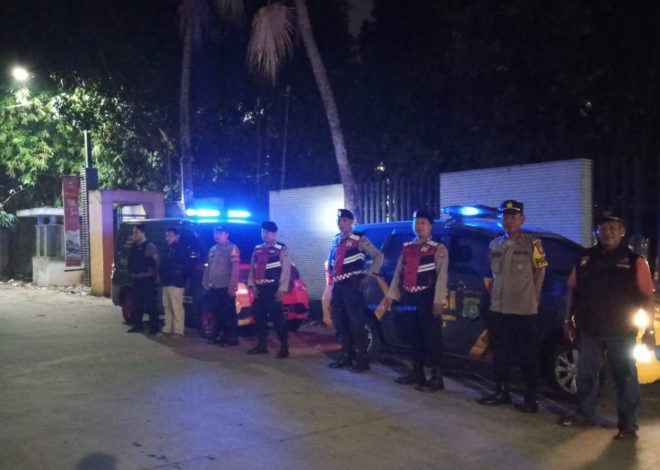 Patroli Cipta Kondisi Polsek Pamulang, Wujud Nyata Ciptakan Malam Aman dan Kondusif bagi Masyarakat