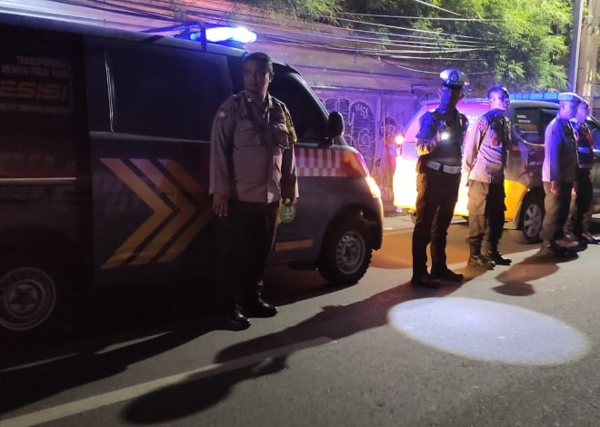 Patroli Perbatasan dan Jakarta On The Spot, Polsek Pondok Aren Perkuat Keamanan Wilayah di Jam Rawan