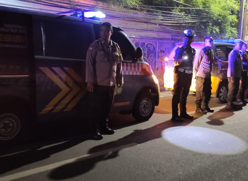 Patroli Perbatasan dan Jakarta On The Spot, Polsek Pondok Aren Perkuat Keamanan Wilayah di Jam Rawan