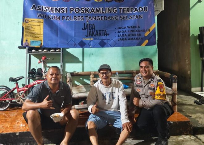 Bhabinkamtibmas Pakulonan Aktif Sambangi Poskamling, Perkuat Sinergi Warga Jaga Kamtibmas