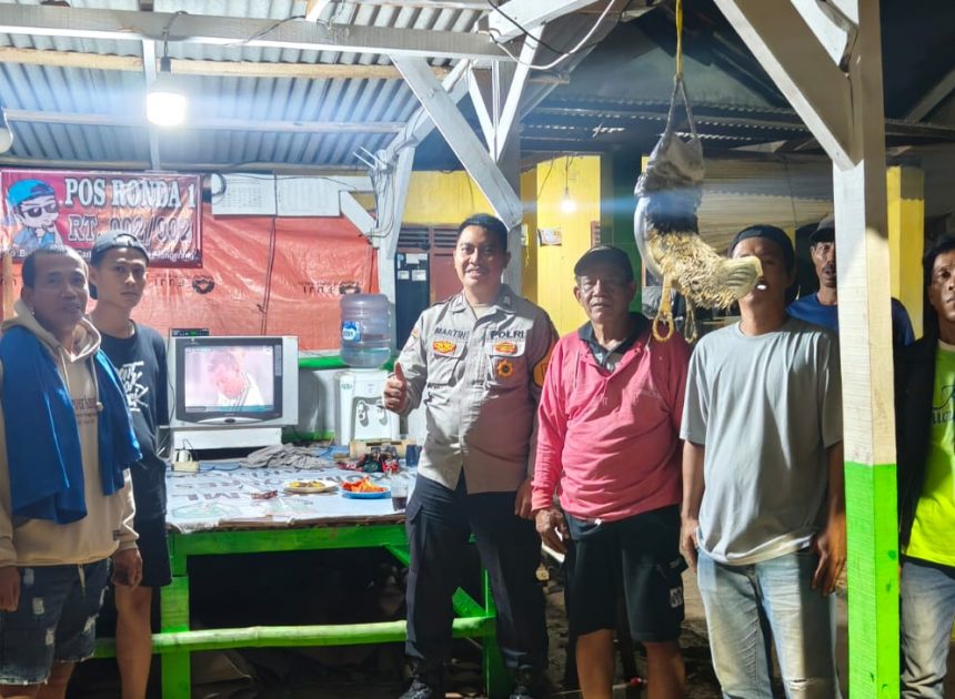 Jaga Jakarta On The Spot, Polsek Legok Nobar Kamtibmas Piala Dunia 2026 Pererat Kedekatan dan Serap Aspirasi Warga