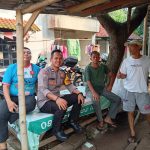 Cooling System, Bhabinkamtibmas Ajak Warga Pondok Jagung Timur Jaga Kondusivitas Lingkungan