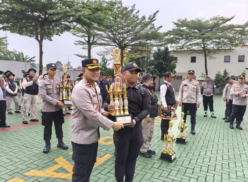 Pokdarkamtibmas Ciputat Timur Juara PBB Hari Bhayangkara ke-80, Rebut Piala Bergilir Kapolres Tangsel