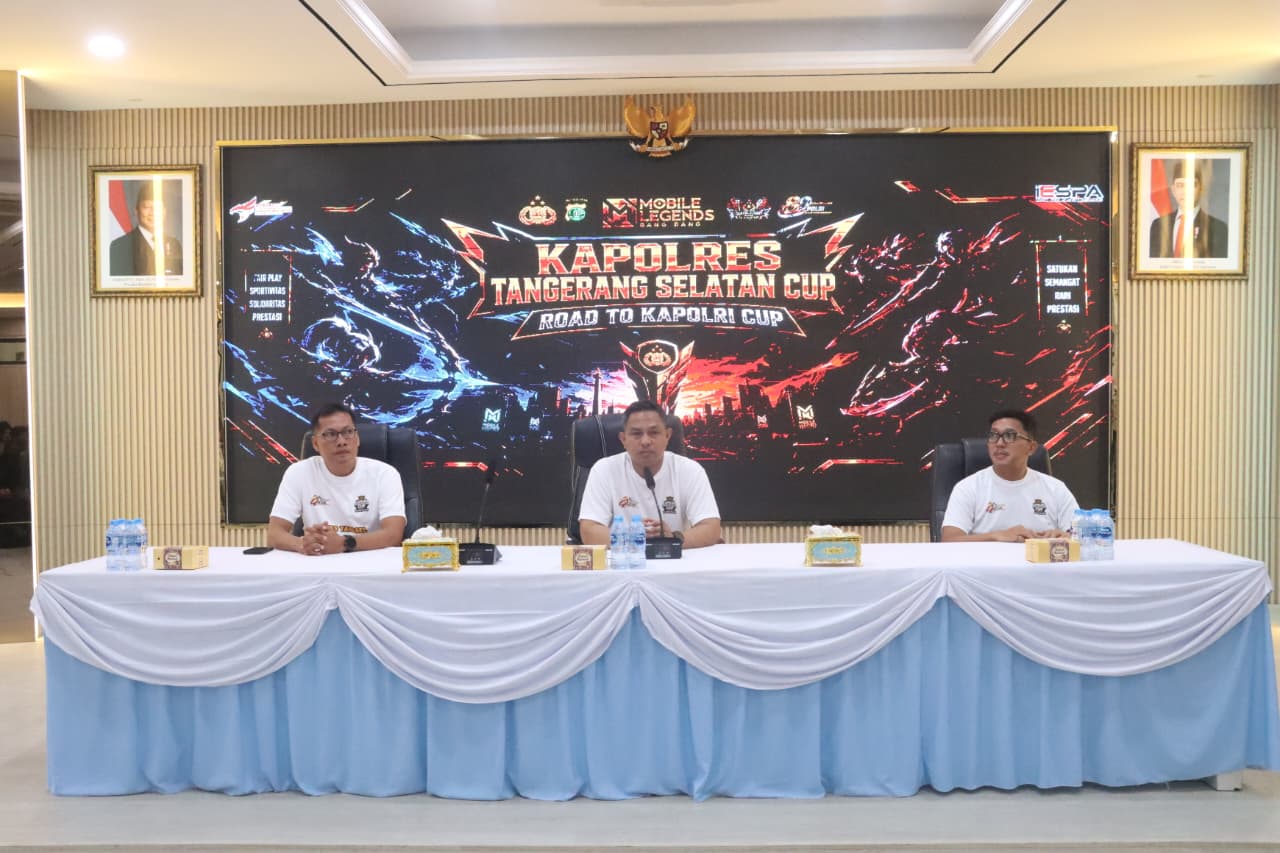 Polres Tangerang Selatan Gelar Tournament E-Sport Kapolres Tangerang Selatan Cup 2026 Menuju Kapolri Cup 2026
