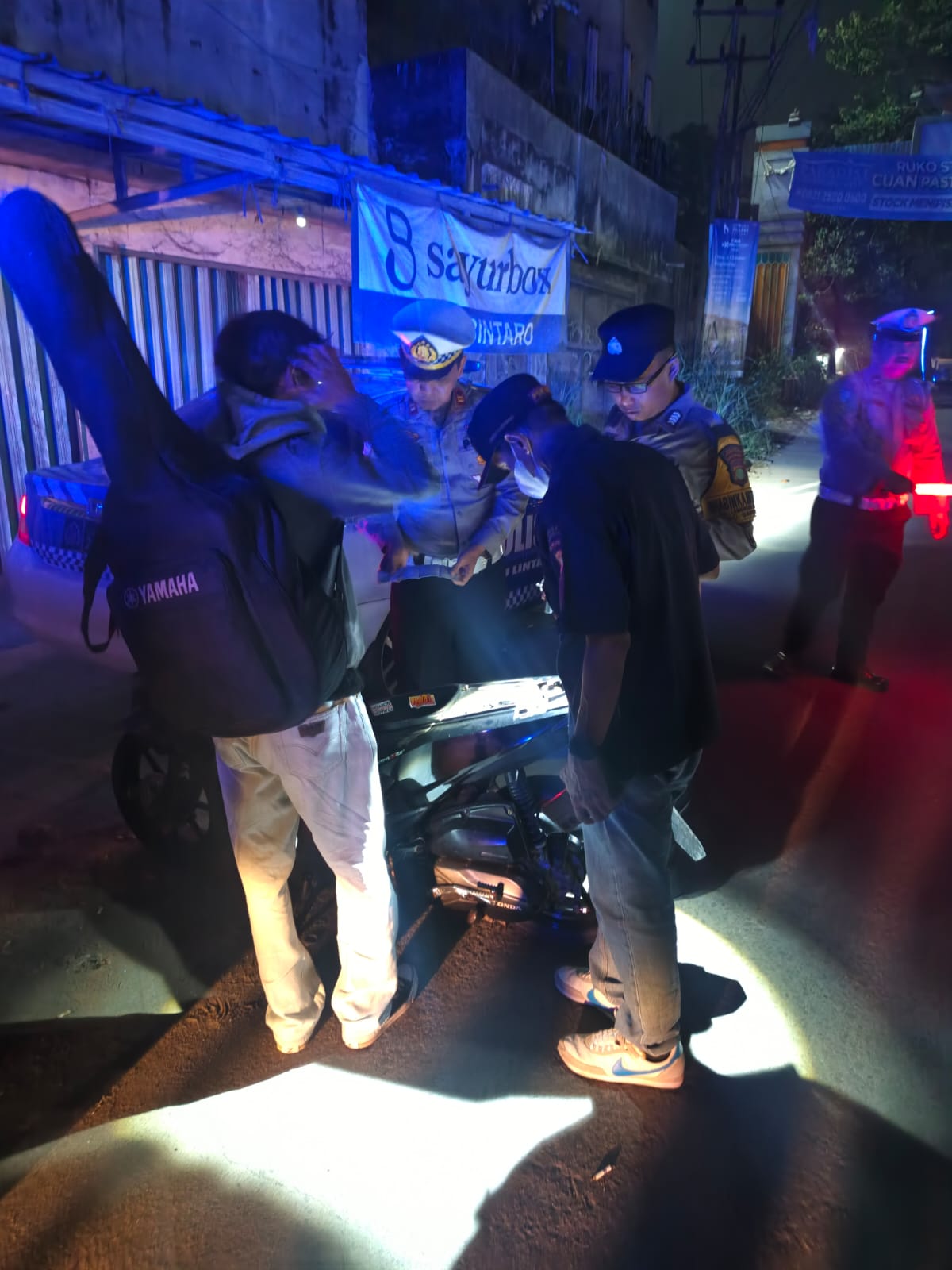 Patroli Blue Light dan Operasi Cipta Kondisi Polsek Serpong Perkuat Keamanan Malam, Cegah Kejahatan Jalanan