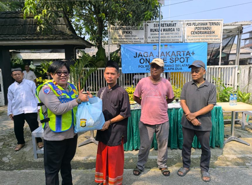 Jaga Jakarta On The Spot, Polsek Kelapa Dua Hadir Mendengar Aspirasi dan Menguatkan Kepedulian kepada Warga