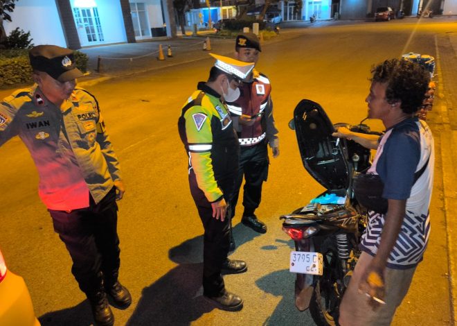 Polsek Kelapa Dua Tingkatkan Patroli Razia Stasioner, Sasar Kejahatan Jalanan dan Narkoba