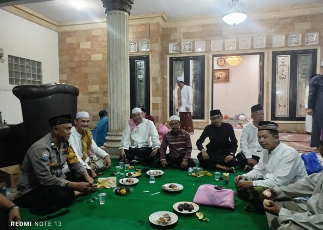 Cooling System Lewat Silaturahmi, Bhabinkamtibmas Polsek Cisauk Perkuat Sinergi dengan Tokoh Agama dan Tokoh Masyarakat