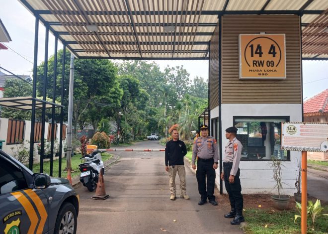 Patroli Dialogis Polres Tangerang Selatan Perkuat Harkamtibmas di Kawasan BSD