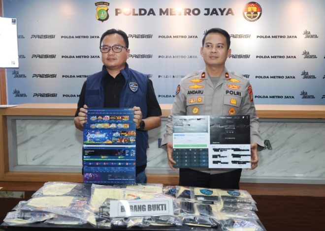 Polda Metro Jaya Ungkap Sindikat Judi Online 1XBET, Empat Tersangka Diamankan