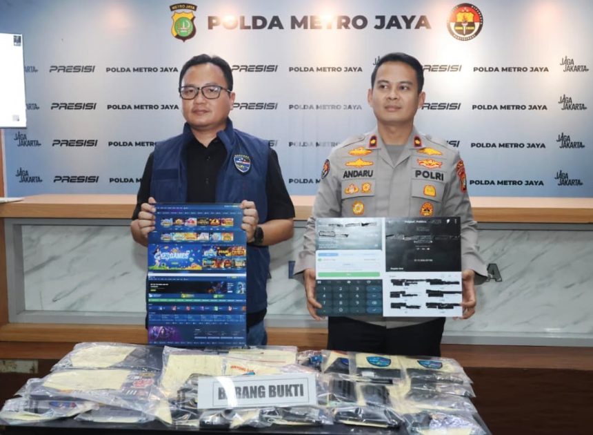 Polda Metro Jaya Ungkap Sindikat Judi Online 1XBET, Empat Tersangka Diamankan