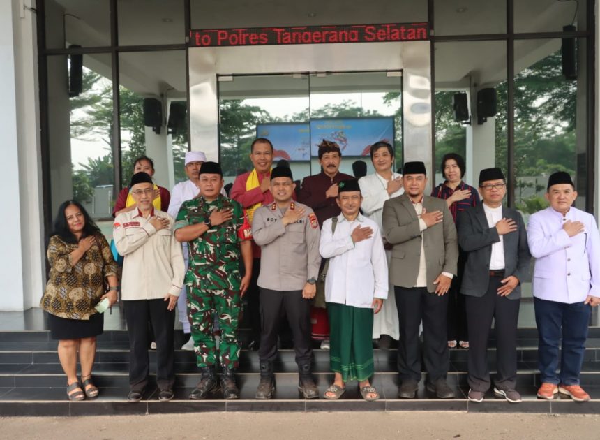 Polres Tangerang Selatan Gelar Doa Lintas Agama Sambut Hari Bhayangkara ke-80