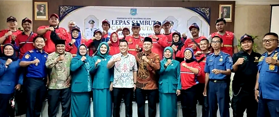 FORKOPIMCAM DAN TOKOH MASYARAKAT LEPAS CAMAT H. MAMAT MENJU TUGAS BARU