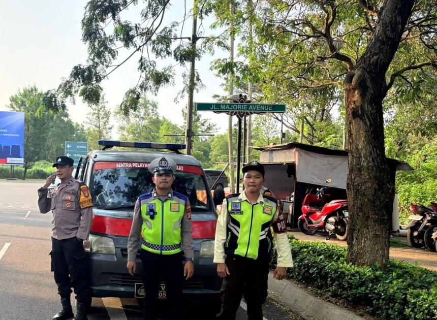Patroli KRYD Polsek Pagedangan Intensifkan Strong Point, Wujudkan Rasa Aman di Tengah Masyarakat
